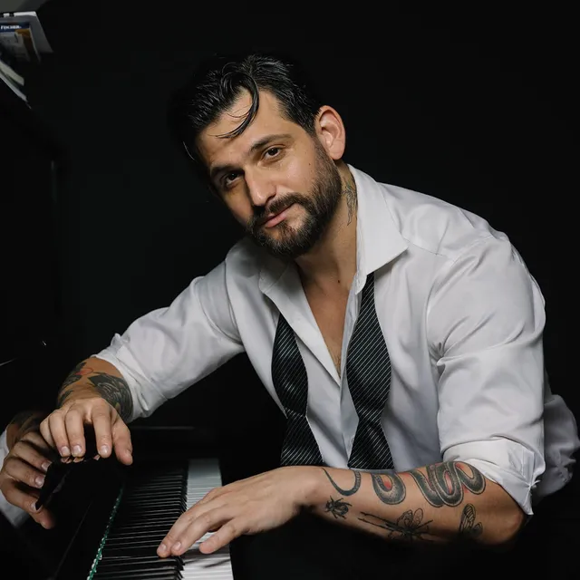 Richard Cortez at piano